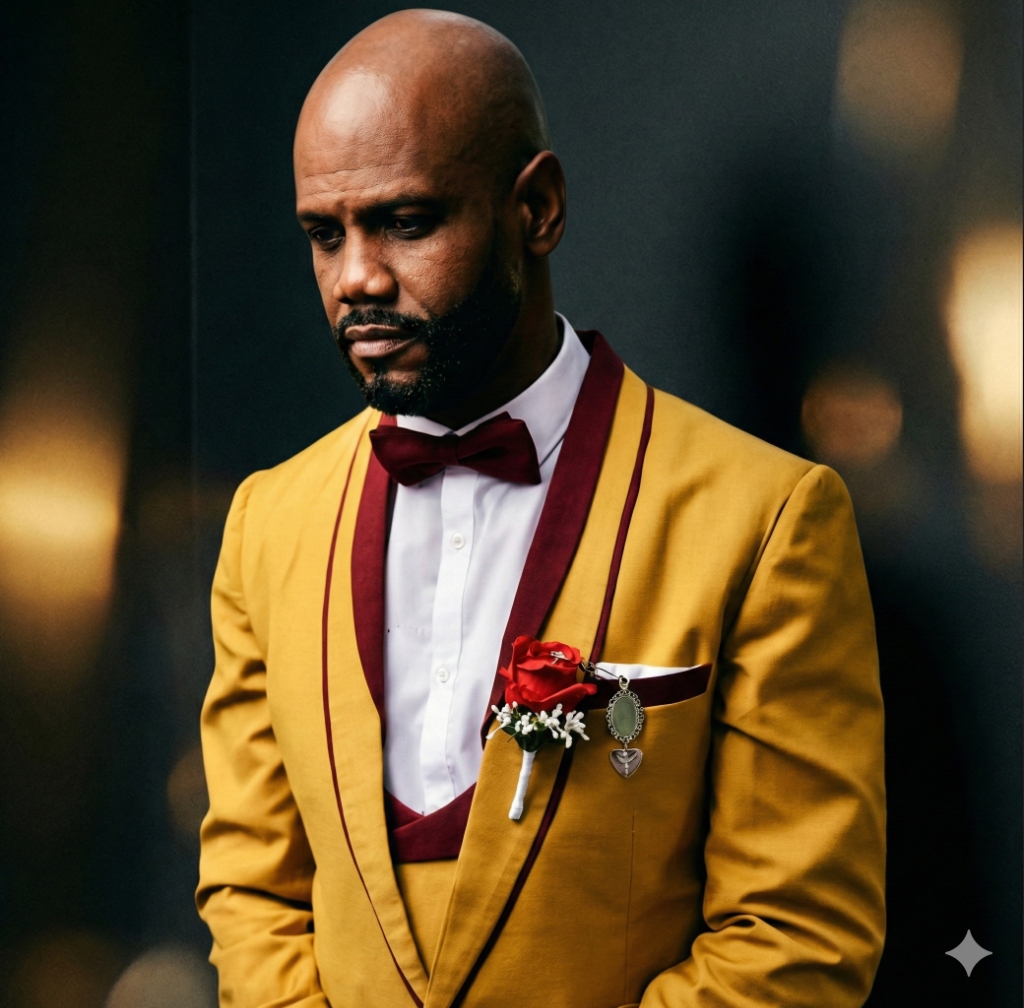 Stylish Gentleman in Mustard Jacket